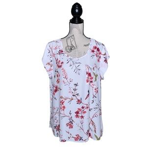 Reitmans XXL floral flowy tee shirt